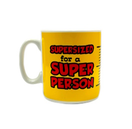 Кружка гигант "Super person"