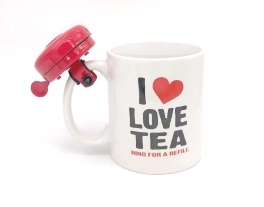 Кружка с звонком "Love Tea"